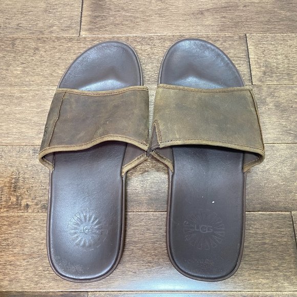 UGG Seaside Men's Slide Sandal sz 10 - Picture 2 of 14